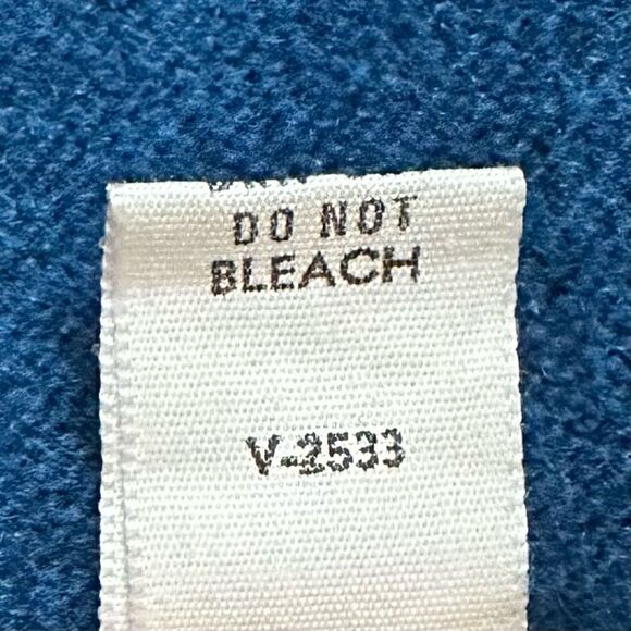 Van Heusen Wool Blend Blue Mock Neck Sweater - Picture 11 of 12